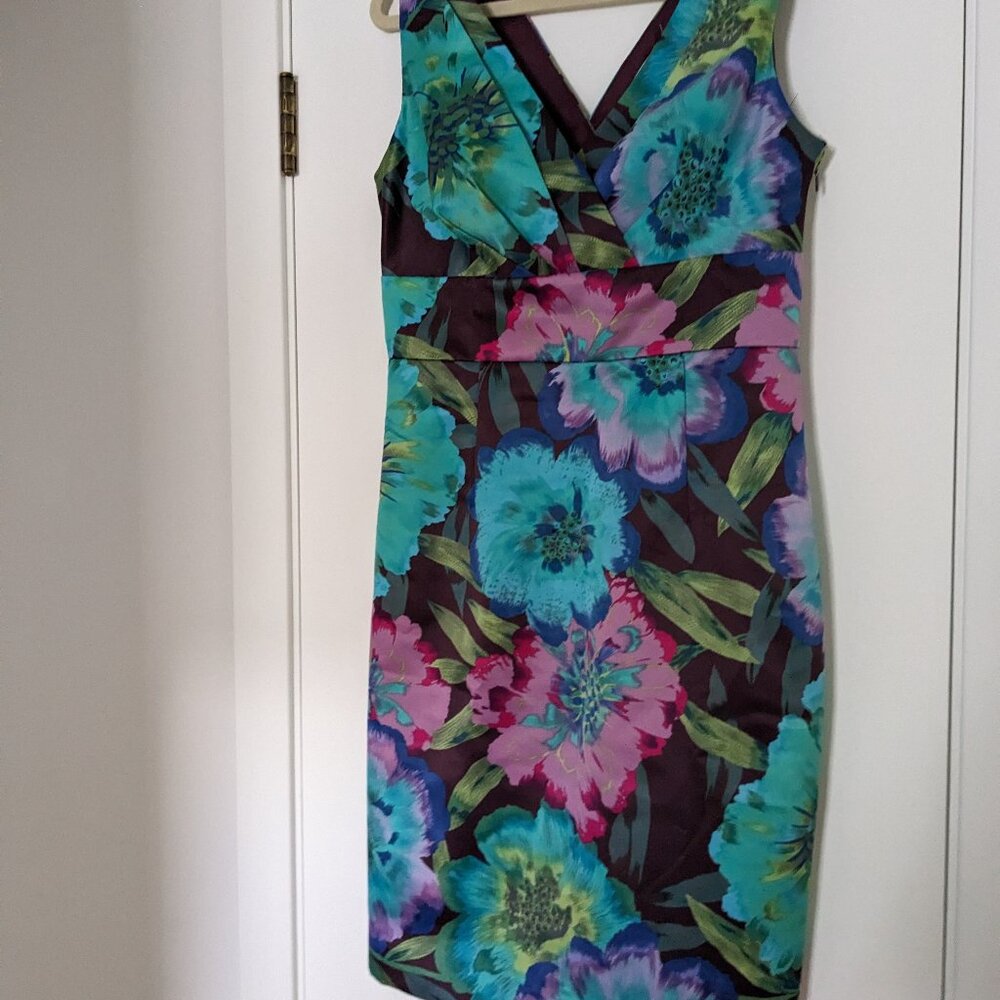 Calvin Klein Floral Print Dress